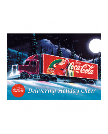 trefl PUZZLE 1000 Coca-Cola Świąteczny truck 10941