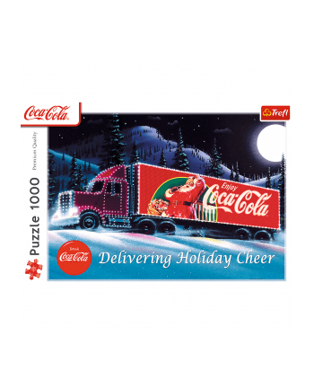 trefl PUZZLE 1000 Coca-Cola Świąteczny truck 10941