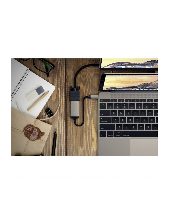 Satechi Type-C to VGA Adapter space gray główny
