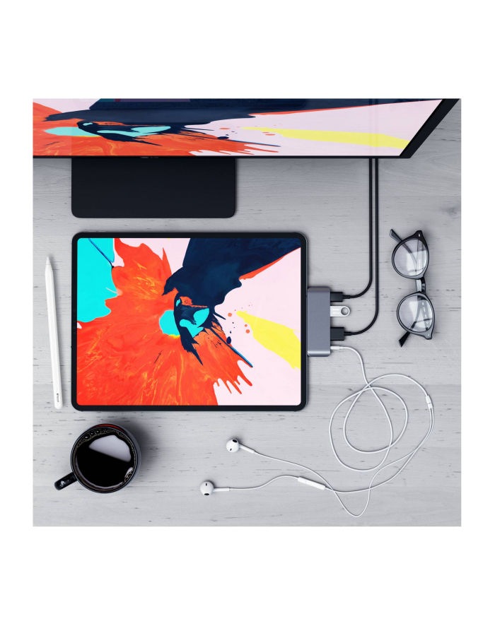Satechi Aluminum Type-C Mobile Pro Hub space gray główny
