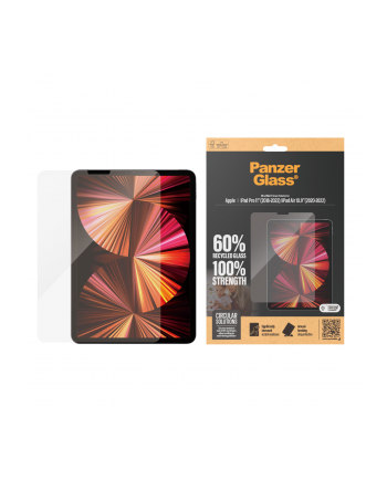 Panzerglass Szkło Hartowane Ultra Wide Fit Do Apple Ipad Pro Air (2847)