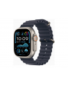 APPLE Watch Ultra 2 GPS + Cellular Koperta 49mm z tytanu w kolorze naturalnym z paskiem Ocean w kolorze niebieskim (MX4D3UL/A) - nr 1