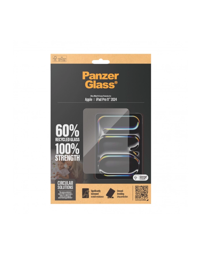 Panzerglass Szkło Hartowane Ultra Wide Fit Do Apple Ipad Pro 11 (2831) główny