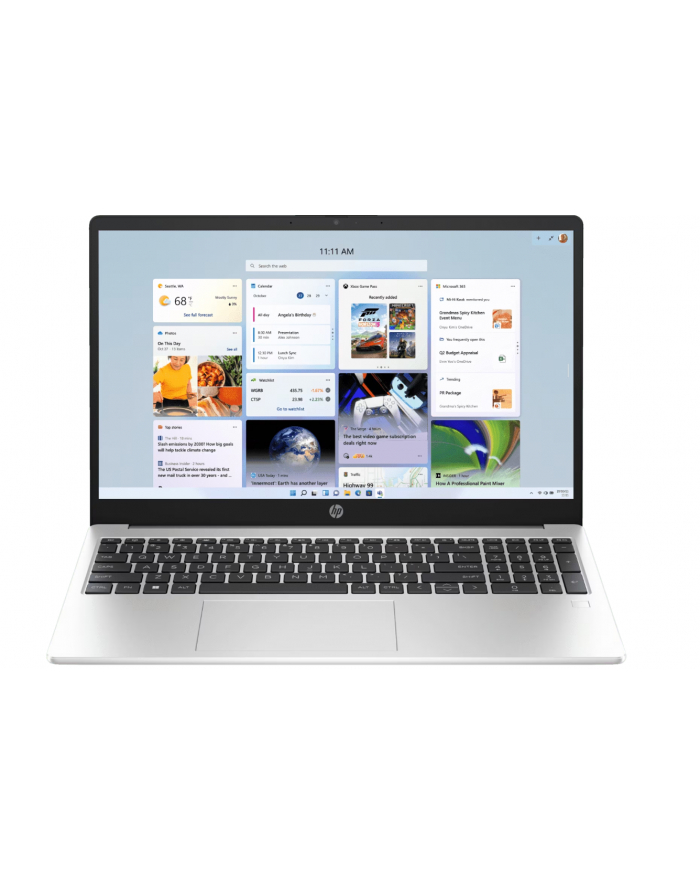 Notebook HP 255 G10 15,6''FHD/Ryzen 5 7530U/16GB/SSD512GB/Radeon/W11PR Silver 3Y główny