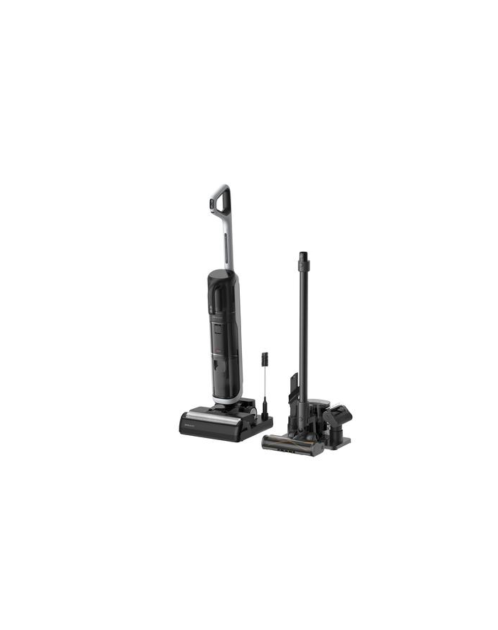 Dreame H14 Dual srebrno-czarny Moc [Pa]: 18 000 | Maksymalny czas pracy [min]: 40 | Pojemność zbiornika na wodę czystą/brudną [l]: 0,88/0,65 | Czas ładowania: ok 4h główny