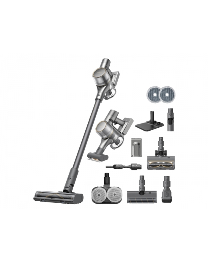 Dreame R20 Aqua srebrny Pojemność akumulatora [mAh]: 2900 | Czas ładowania [h]: 4 | Maksymalny czas pracy [min]: 90 główny