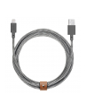 Native Union Belt Cable USB-A to Lightning 3m Zebra - nr 1