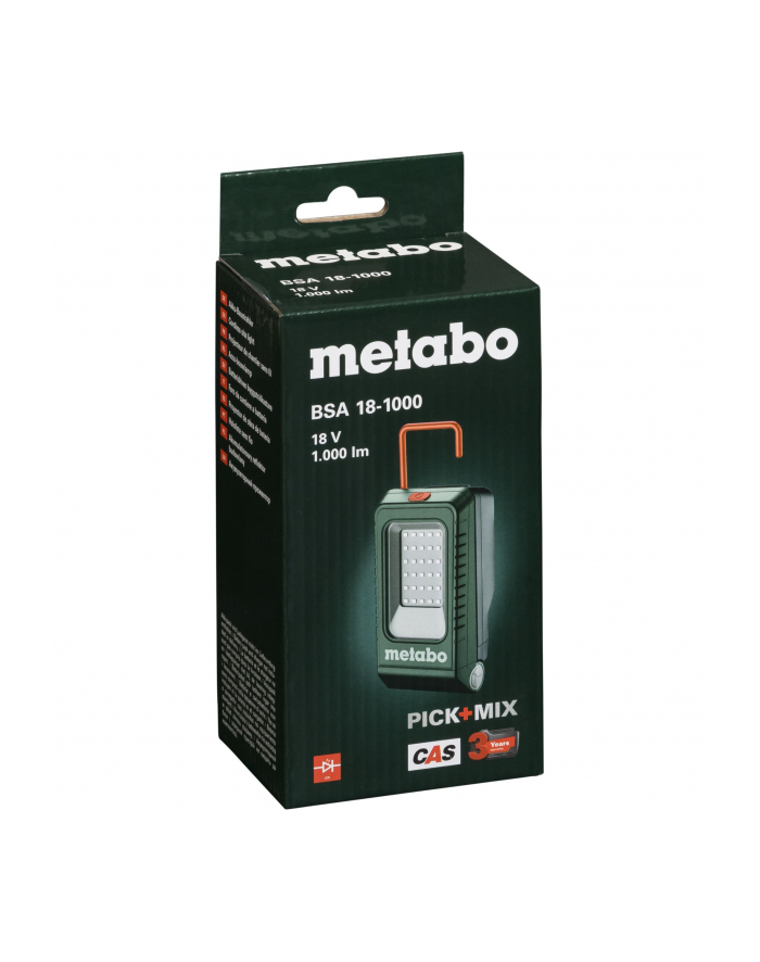 Metabo BSA 18-1000 Akku-Baustrahler główny