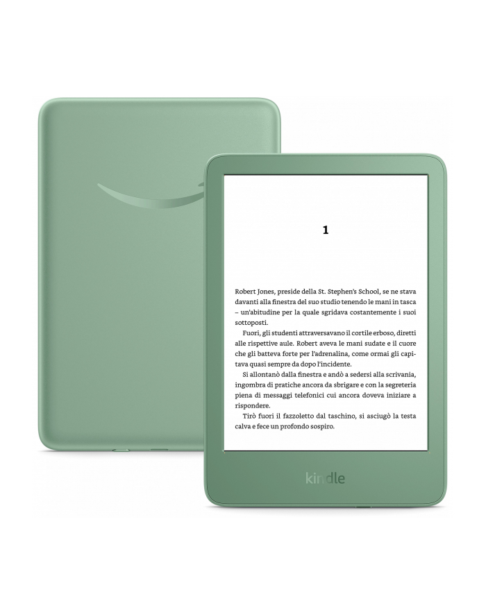 Kindle 16GB 2024 mactchagrün mit Spezialangeboten główny