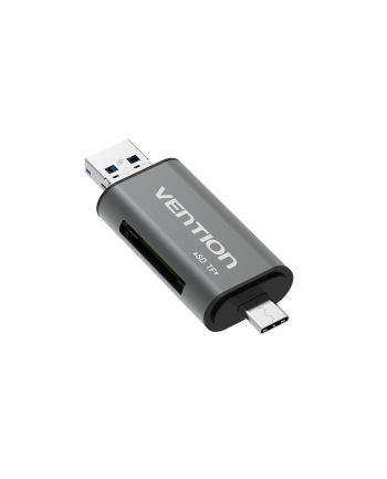 Vention USB 2.0, SD, microSD, micro USB i USB-C Czytnik kart pamięci USB 2.0, SD, microSD, micro USB i USB-C