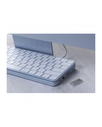 Satechi USB-C Slim Dock for 24 iMac blue