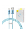 Baseus Crystal Shine USB-A do Lightning 2.4A, 1.2m (niebieski) Kabel USB do iP - nr 9