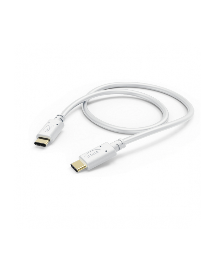 Hama USB-C - USB-C 1.5m, biały Hama | kabel ładujący | USB-C | 1.5M | biały główny