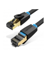 Vention S/FTP Cat.8RJ45 Ethernet 0,5m czarny Kabel sieciowy S/FTP Cat.8 - nr 1