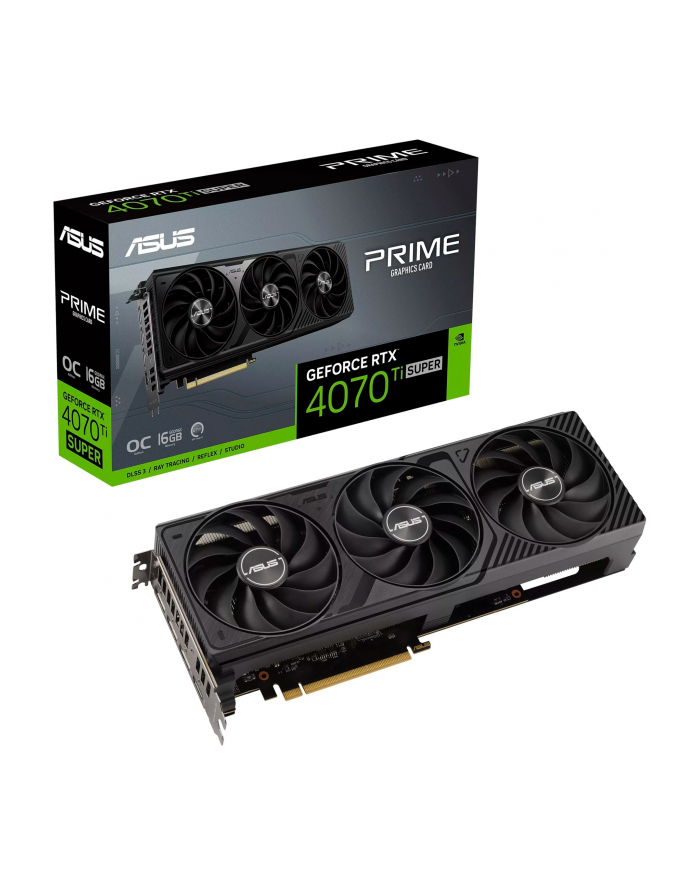 asus Karta graficzna GeForce RTX 4070 Ti Super OC 16G Prime GDDR6X HDMI/3DP główny