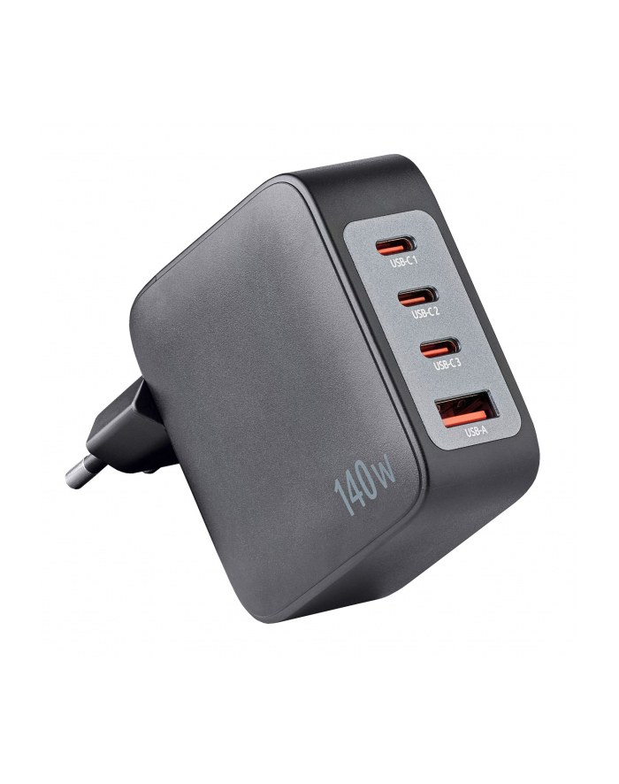 Intenso Power Adapter W140 SET 2x USB-C 1x USB-A include Kabel główny