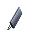 Baseus PortalJoy Series | 13w1 | 2x HDMI, VGA, DP, 2x USB3.1, USB2.0, USB-C, Mini Jack, RJ45, SF/TF 100W dok 13w1 - nr 3