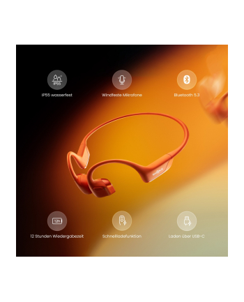Shokz OpenRun Pro 2 Orange