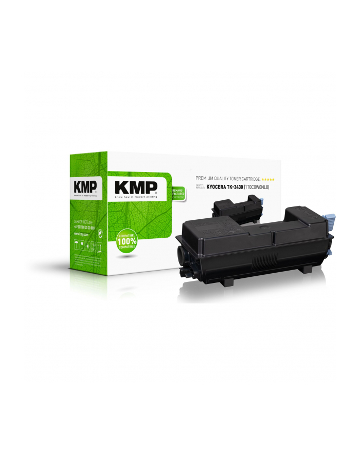 KMP Toner czarny 1T0C0W0NL0 kompatibel mit Kyocera TK-3430 główny