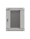 Szafa instalacyjna Rack Lanberg Wisząca 10'' 6U 300x300 Drzwi przeszklone (flat pack) Szara - nr 10