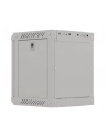 Szafa instalacyjna Rack Lanberg Wisząca 10'' 6U 300x300 Drzwi przeszklone (flat pack) Szara - nr 11