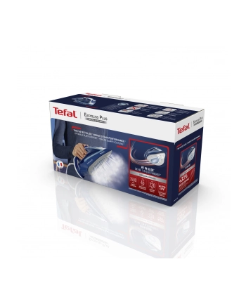 Tefal Easygliss Plus  FV5735 biało-niebieski Moc [W]: 2500 | Rodzaj stopy: Durilium AirGlide | Wytwarzanie pary [g/min]: 45 | Uderzenie pary [g/min]: 220 nr 2