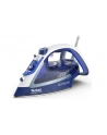 Tefal Easygliss Plus  FV5735 biało-niebieski Moc [W]: 2500 | Rodzaj stopy: Durilium AirGlide | Wytwarzanie pary [g/min]: 45 | Uderzenie pary [g/min]: 220 - nr 1