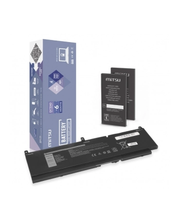 mitsu Bateria PKWVM do Dell Precision 15 7550 7560 Precision 15 7760 7400 mAh (84 Wh) 11.4V nr 1