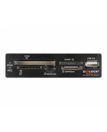 Delock 3.5 USB 2.0 5 Slot + 1 x Typ-A (91708) nr 2