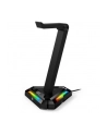 Genius RGB GX-UH100 2x USB-A 2x USB-C HUB Czarny (31250017400) - nr 2