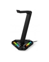 Genius RGB GX-UH100 2x USB-A 2x USB-C HUB Czarny (31250017400) - nr 5