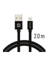 Swissten Kabel USB - Lightning 2m Czarny (71523301) - nr 1
