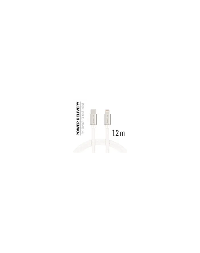 Swissten Kabel USB Typ-C - Lightning 1,2m Biały (71525203) główny