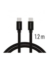 Swissten Kabel USB Typ C - USB Typ C 1,2m Czarny (71527201) - nr 1