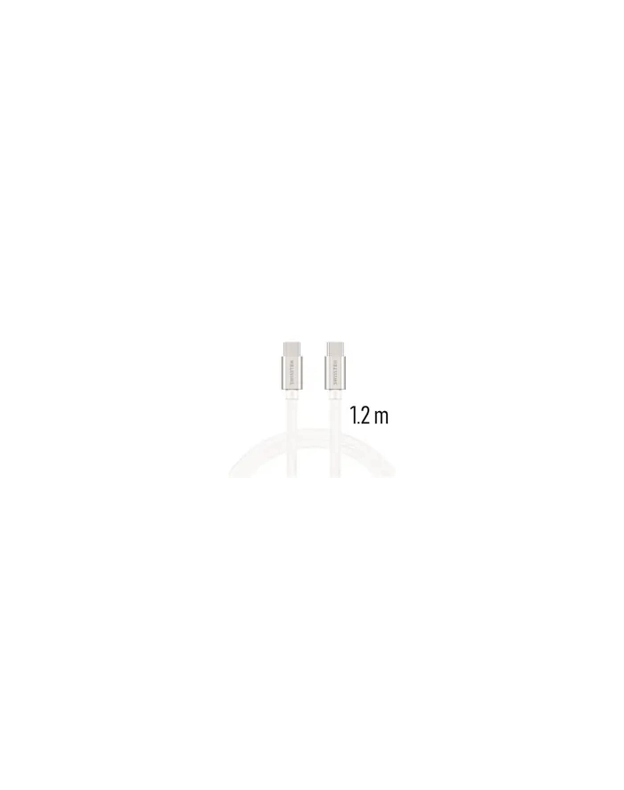 Swissten Kabel USB Typ C - USB Typ C 1,2m Biały (71527203) główny