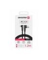 SWISSTEN Czarny Kabel USB - USB-C 1,2m Arcade - nr 2