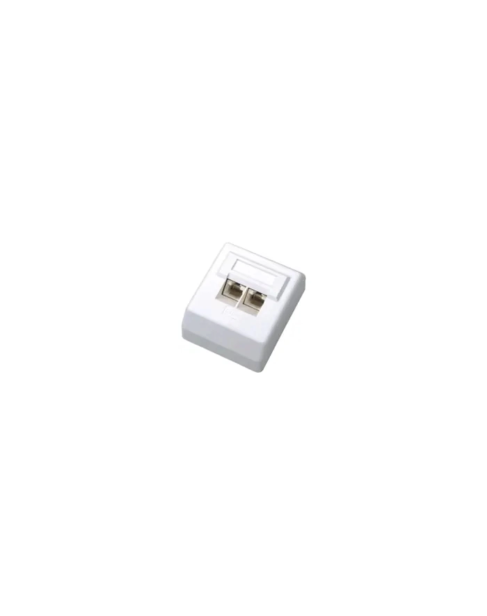 Adapter DATACOM UTP Cat.6 2x RJ45 45° (2455) główny