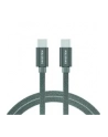 Swissten tekstylny USB-C / USB-C 2.0m Srebrny - nr 2