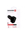 Swissten Ładowarka Samochodowa Usb Czarna (20111200) - nr 2