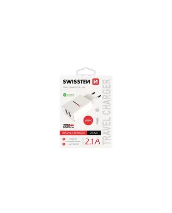 Swissten 2,1A Biały (22053000) nr 1