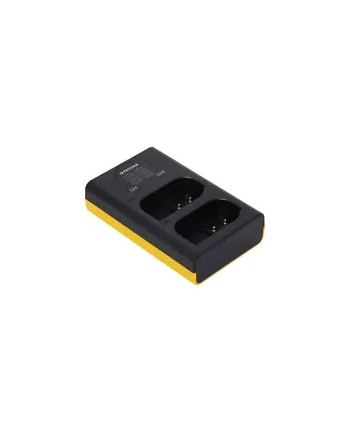 Ładowarka Podwójna Patona Dual Lcd Usb Do Akumulatorów Panasonic Dmw-Blk22 nr 1