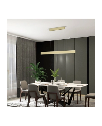 Immax Neo Liston Inteligentna Lampa Wisząca 118Cm 18W Złota Zigbee 3.0 nr 1