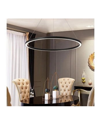 Immax Neo 07158-B80 - Led Ściemnialny Żyrandol Fino Led60W230V Tuya Czarny + Pilot nr 1