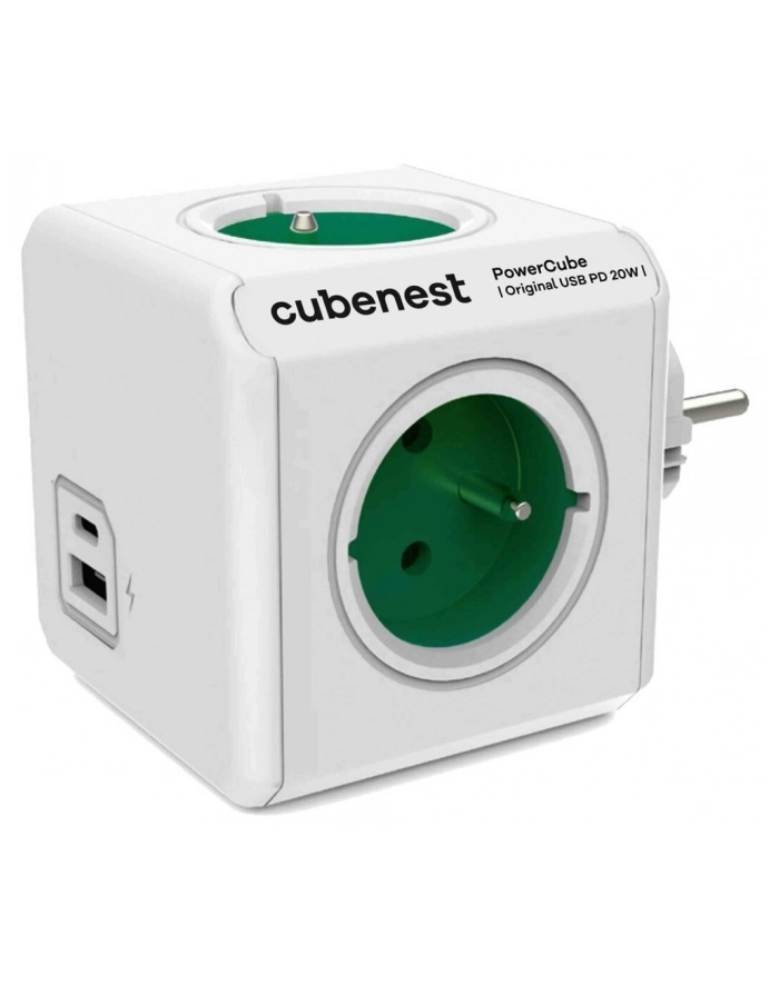 Cubenest PowerCube Original Usb A+c Pd 20 W zielony (PC220GN) główny
