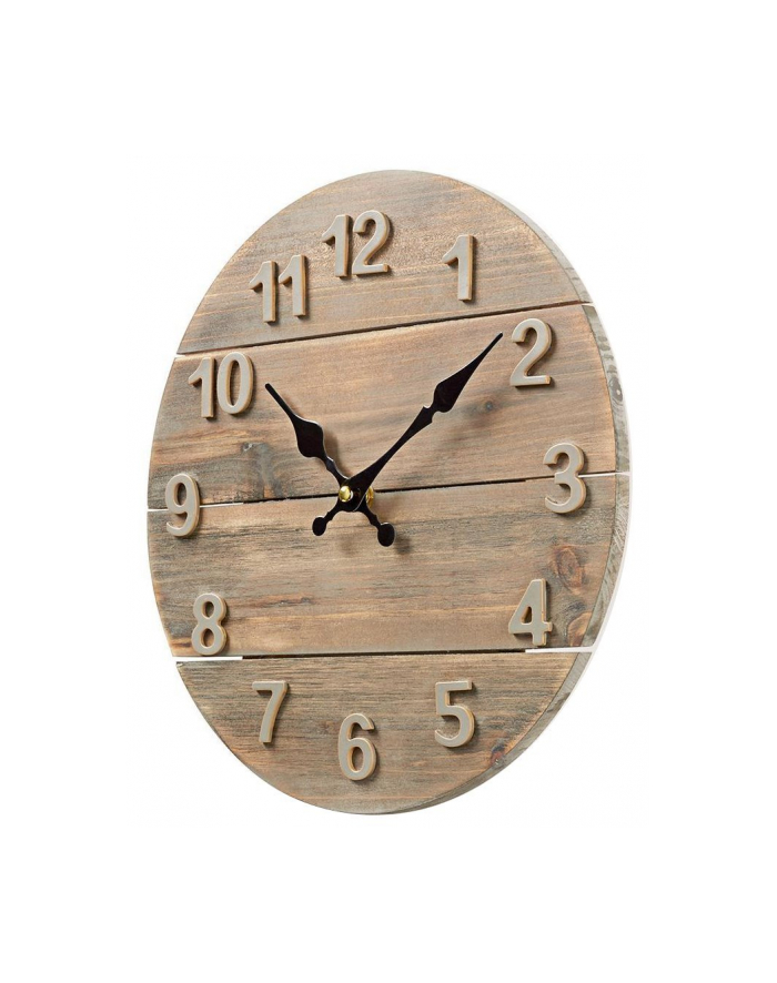 Nedis Circular Wall Clock 30 Cm Diameter Wooden główny