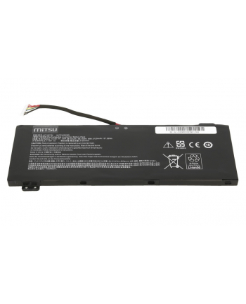 mitsu Bateria AP18E7M do Acer AN515-54 AN517-51 3815 mAh (58.75 Wh) 15.4V