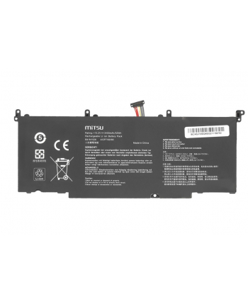 mitsu Bateria B41N1526 do Asus ROG Stix GL502VM FX502VD 3400 mAh (52 Wh) 15.2V