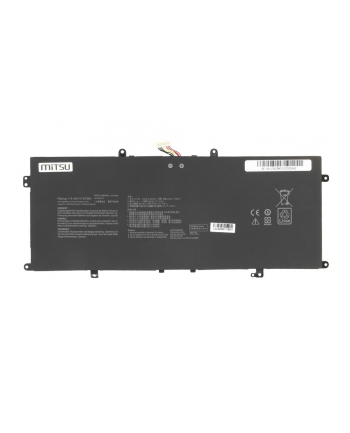 mitsu Bateria C41N1904 do Asus UX325JA UX325EA UX363EA UM425IA UX425JA 4347 mAh (67 Wh) 15.48V