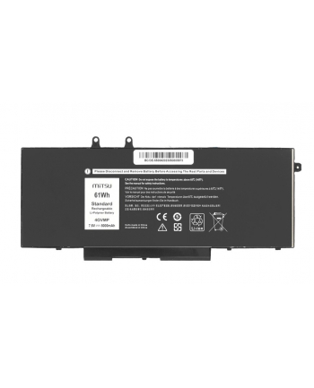 mitsu Bateria 4GVMP do Dell Latitude 5400 5500 5510 8000 mAh (61 Wh) 7.6V (7.4V)