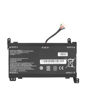 mitsu Bateria FM08 TPN-Q195 do HP Omen 17-AN 12 PIN 5972 mAh (86 Wh) 14.4V (14.8V)